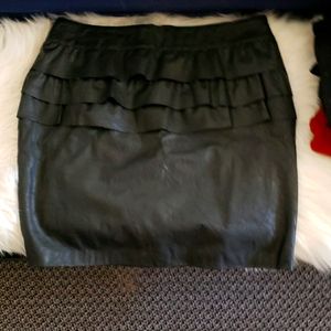 Faux Leather skirt
